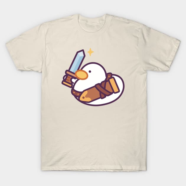 Swordsman? No, Swordsduck! T-Shirt by Meil Can